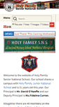 Mobile Screenshot of holyfamilysns.ie